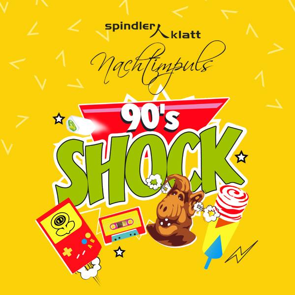 Party Flyer: Nachtimpuls 90's SHOCK - die Neunziger Jahre Party! am 20.08.2016 in Berlin